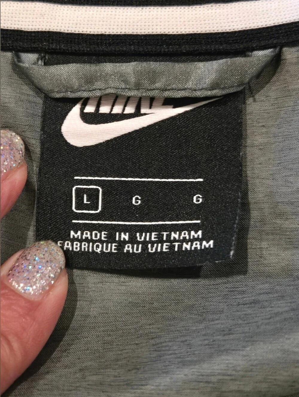 Nike Green Hooded Lightweight Jacket